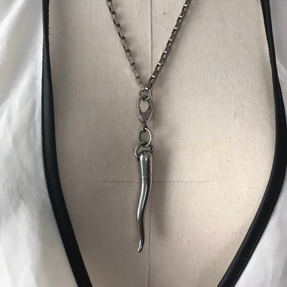 Authentic Dolce and Gabana Italian horn necklace